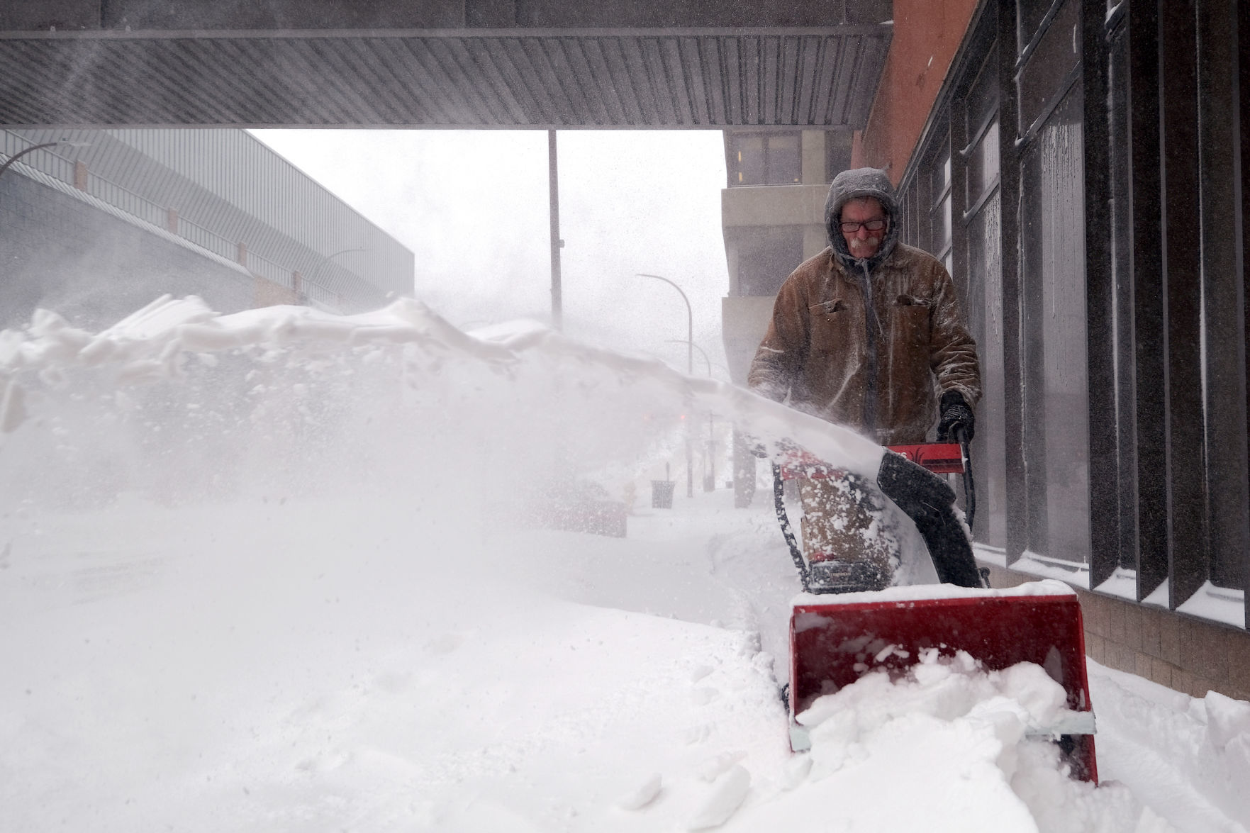Snow cleanup